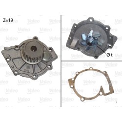 Pompe À Eau Moteur Pour Volvo C30 C70 II S40 S60 I S80 V40 V50 V60 V70 274216
