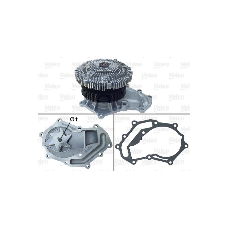 Pompe À Eau Moteur Pour Nissan Patrol GR V Wagon Terrano II Van 21010-2W226