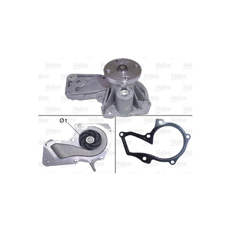Pompe À Eau Moteur Pour Ford Mazda Volvo ME7S7J8591A2A 31493369 YS6G8591B2C