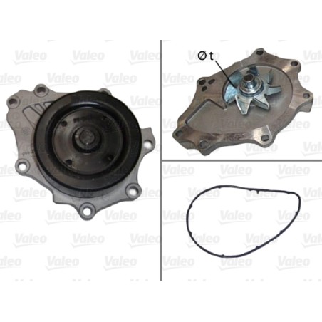 Pompe À Eau Moteur Pour Toyota Auris Avensis Corolla RAV 4 III IV Van Verso