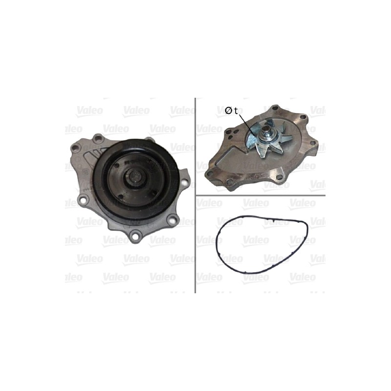 Pompe À Eau Moteur Pour Toyota Auris Avensis Corolla RAV 4 III IV Van Verso