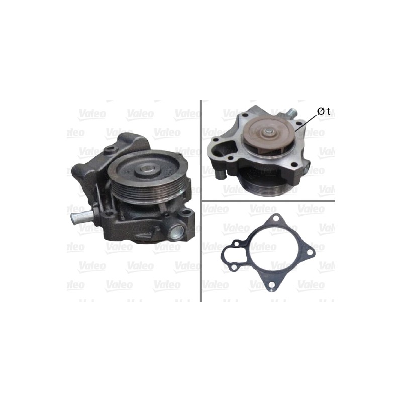 Pompe À Eau Moteur Pour Peugeot Fiat Citroën Iveco 1201-J4 504102572 504248581