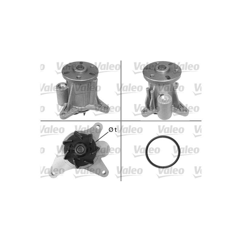Pompe À Eau Moteur Pour Jaguar S-Type XF XJ Land Rover Discovery III Van IV