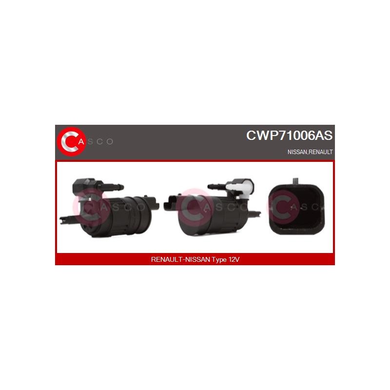Pompe Lave Glace Pour Renault Twingo Nissan Almera II Hatchback Tino Micra