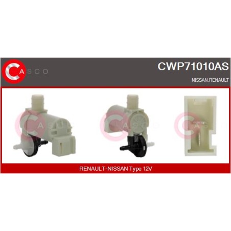 Pompe Lave Glace Pour Renault Koleos I Nissan Primera Hatchback Traveller