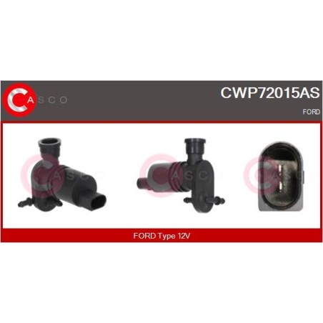 Pompe Lave Glace Pour Ford Focus IV Kuga III 2206465