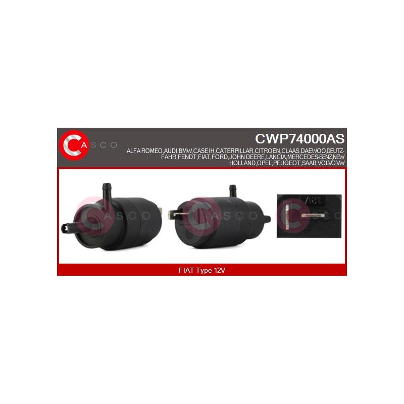 Pompe Lave Glace Pour Peugeot VW Caddy Audi BMW 171955651 61661367616 431955651