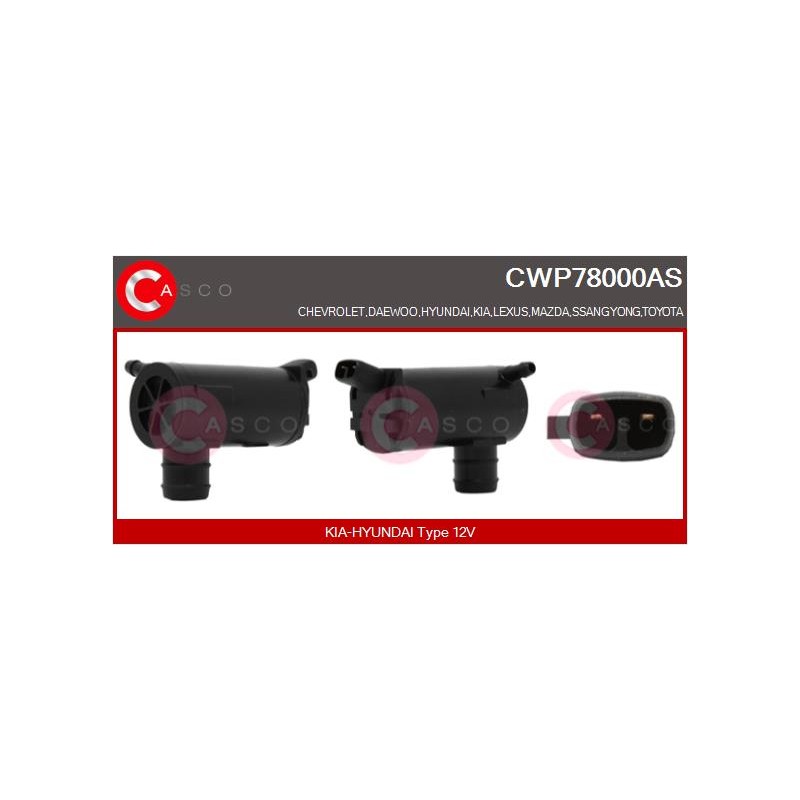 Pompe Lave Glace Pour Toyota Chevrolet Daewoo Evanda Hyundai 8533060140 96190259
