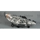 Projecteur Principal Avant Gauche Pour Peugeot 207 6208-96 620896