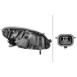 Projecteur Principal Avant Gauche Pour Renault Twingo II 260609027R 7701063997