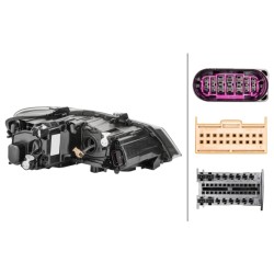 Projecteur Principal Avant Gauche Pour VW Polo 6C1941035 6C1941773