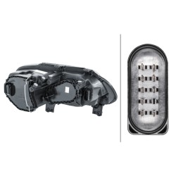 Projecteur Principal Avant Gauche Pour VW Caddy III Touran 2K0941005B 2K0941005D