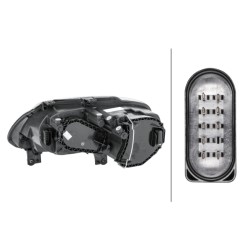 Projecteur Principal Avant Droit Pour VW Caddy III Touran 2K0941006B 2K0941006D