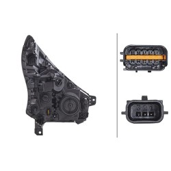 Projecteur Principal Avant Gauche Pour Renault Trafic III 260600500R 260608912R