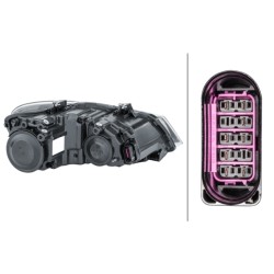 Projecteur Principal Avant Gauche Pour VW Polo 6R1941007G