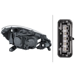 Projecteur Principal Avant Gauche Pour Renault Clio III 260607570R 7701061071
