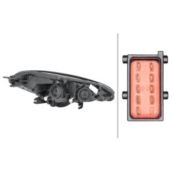 Projecteur Principal Avant Gauche Pour Opel Corsa E 1216873 13381343 39108226
