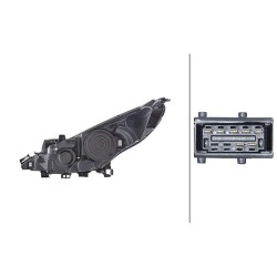 Projecteur Principal Avant Droit Pour Peugeot 207 6206.95