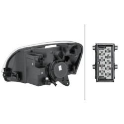 Projecteur Principal Avant Droit Pour Peugeot Partner Citroën Berlingo 6205.AW