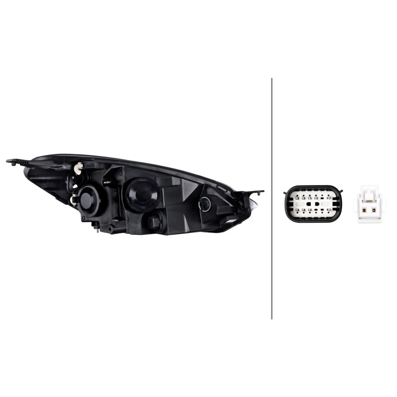 Projecteur Principal Avant Gauche Pour Ford Fiesta VII 2272968 K1BB-13101-AB