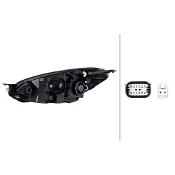 Projecteur Principal Avant Droit Pour Ford Fiesta VII 2272964 K1BB-13100-AB