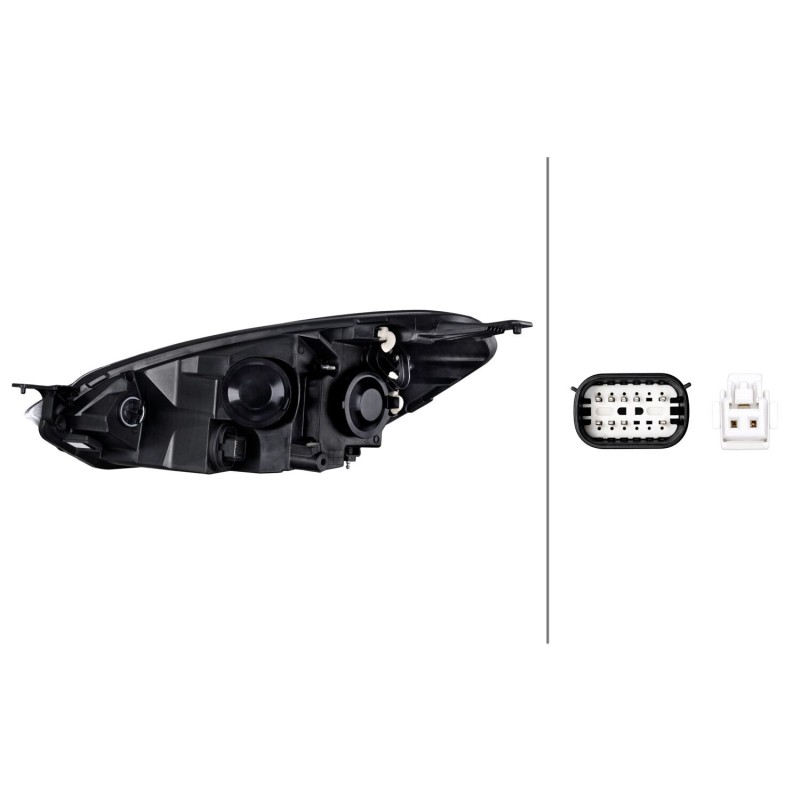 Projecteur Principal Avant Droit Pour Ford Fiesta VII 2272964 K1BB-13100-AB