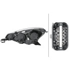 Projecteur Principal Avant Droit Pour Citroën C3 II 6206S7 96.738.143.80-02
