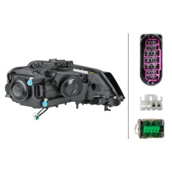 Projecteur Principal Avant Gauche Pour Audi A3 8P0941003AM 8P0941029AM
