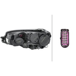 Projecteur Principal Avant Droit Pour VW Golf Alltrack VII 5G1941006E 5G1941006