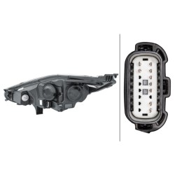 Projecteur Principal Avant Droit Pour Ford Fiesta VI C1BB-13W029-CE