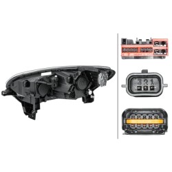 Projecteur Principal Avant Droit Pour Renault Kadjar 260101637R 260108354R