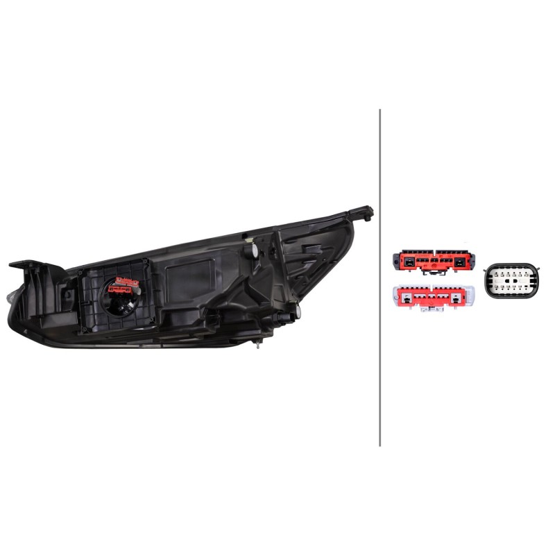 Projecteur Principal Avant Droit Pour Ford Focus IV 2434042 JX7B-13E014-CE