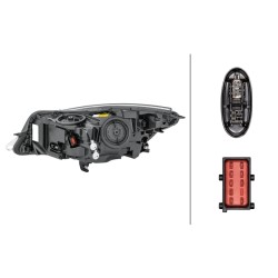 Projecteur Principal Avant Droit Pour Opel Insignia A 1216815 13432957