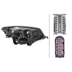 Projecteur Principal Avant Gauche Pour Skoda Kodiaq 566941015E 566941015F