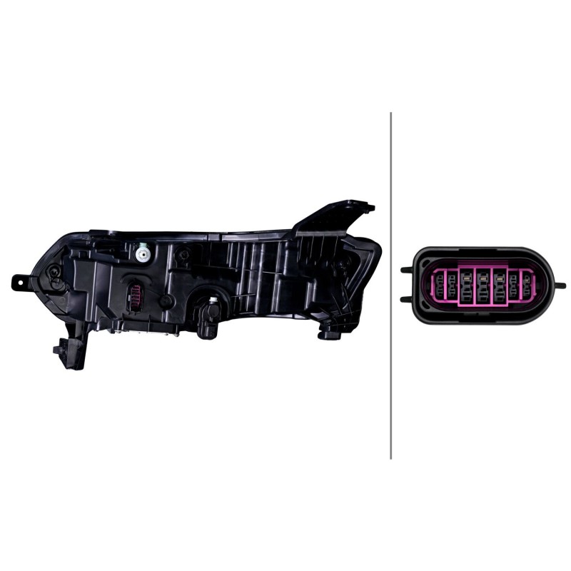 Projecteur Principal Avant Droit Pour Renault Scenic E-Tech Phase I 260109843R