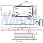 Radiateur Refroidisseur D'Huile Pour MERCEDES Classe C T-Model E G M R S CLK CLS