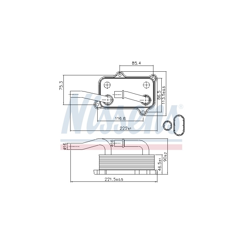 Radiateur Refroidisseur D'Huile Pour MERCEDES Classe C T-Model E G M R S CLK CLS