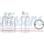 Radiateur Refroidisseur D'Huile Pour VW Bora Audi Seat Skoda 078.117.021A