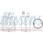 Radiateur Refroidisseur D'Huile Pour VW Bora Audi Seat Ford 028117021B 1691384
