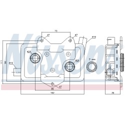 Radiateur Refroidisseur D'Huile Pour MERCEDES Classe V Sprinter Vito Ssangyong