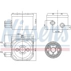 Radiateur Refroidisseur D'Huile Pour VW Bora Audi Seat Ford 028117021 028117021E