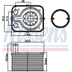 Radiateur Refroidisseur D'Huile Pour VW Audi Seat Ford 038117021A 038117021B