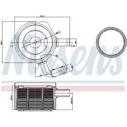 Radiateur Refroidisseur D'Huile Pour Renault I Megane Modus Thalia Dacia Lodgy