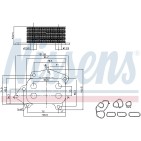 Radiateur Refroidisseur D'Huile Pour Peugeot Ford Toyota Suzuki 1103K0 1145941