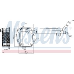 Radiateur Refroidisseur D'Huile Pour VW Audi Seat Skoda 03C117021D 03C117021E