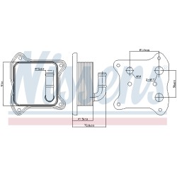 Radiateur Refroidisseur D'Huile Pour VW Audi Seat Altea Skoda 03F117021A