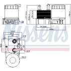 Radiateur Refroidisseur D'Huile Pour Ford C-Max Fiesta IV Focus II 1420678