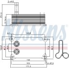 Radiateur Refroidisseur D'Huile Pour Ford Transit Land Rover Defender Cabrio