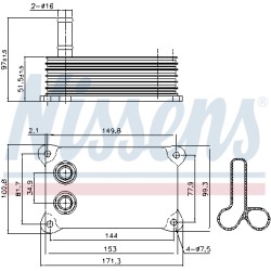 Radiateur Refroidisseur D'Huile Pour Ford Transit Land Rover Defender Cabrio