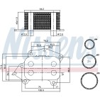 Radiateur Refroidisseur D'Huile Pour Peugeot Opel Fiat Ford 3M5Q6A642AA 1103L1